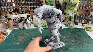 Baldwin my Bretonnian Megagargant gets a Zenithal Prime ready for painting with contrast paints [upl. by Aible137]