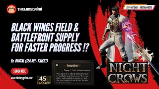 Black Wings Field amp Battlefront Supply For Faster Progress Pros amp Cons Explained [upl. by Arobed]