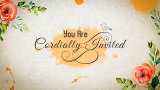 Unique Marriage Invitation  Save the date video  Enna Solla Pogirai BGM  Inspire Studio [upl. by Hannahsohs]