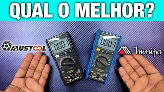 QUAL O MELHOR MULTÃMETRO DIGITAL MINIPA ET1507B OU MUSTOOL MT108T  VÃDEO COMPARATIVO [upl. by Ja]