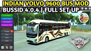 How to Add Volvo 9600s Mod in Bus Simulator Indonesia  Bussid Volvo Bus Mod 😲🤩  New Released Volvo [upl. by Malarkey534]