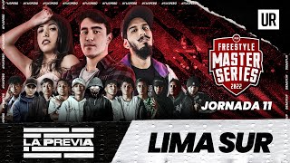 LA PREVIA FMSPERU Jornada 11 Temporada 2  FMS22  Urban Roosters [upl. by Aseret]