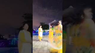 Ugamma rath jodya re navaratri2024 day1 yellowcolour festivevibes jaimatadi [upl. by Caine]