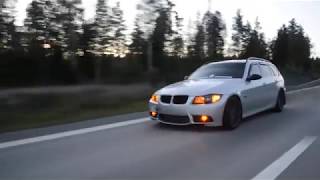 Bmw 330d E91  Drifting amp Burnouts [upl. by Jillie751]