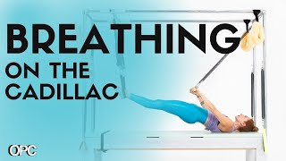 Breathing on the Cadillac  Online Pilates Classes [upl. by Emiline]