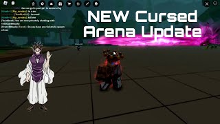 All NEW Moveset REWORKS and CHOSO ABILITYS Cursed Arena ROBLOX [upl. by Woodruff]