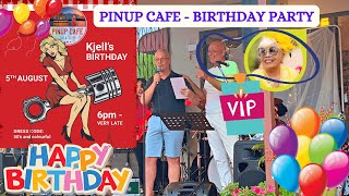 Pin Up Cafe Birthday Party amp Update [upl. by Fortunio187]