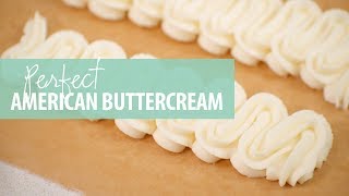 How to make American Buttercream  Tips and Tricks [upl. by Nyret]