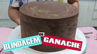 BLINDAGEM DE GANACHE PERFEITA PASSO A PASSO  PARIS CAKE DESIGNER [upl. by Harbot222]