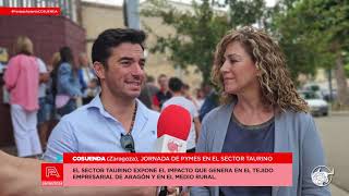 FESTEJOABIERTO  Jornada de Pymes y Autónomos en el sector taurino de Aragón [upl. by Oflunra867]