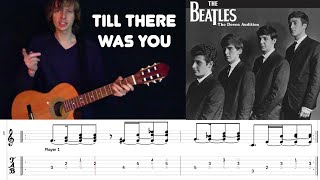 Till There Was You  Lead amp Rhythm Guitar Lesson  Tabs amp Chords [upl. by Marzi215]