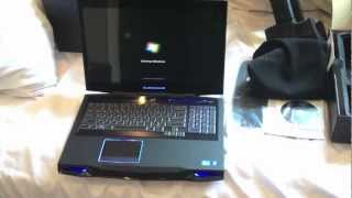 Alienware M17x R4 Unboxing [upl. by Auqenehs590]