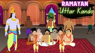 Ramayan  Uttar Kando  রামায়ণের উত্তর কান্ড  Animated Story for Kids  Japamala Ghosh [upl. by Markus]