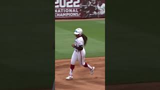 SIX home runs for Oklahoma softball to advance to supers 💣 [upl. by Inalawi954]