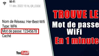 Comment récupérer le mot de passe dun réseau Wifi [upl. by Rider]