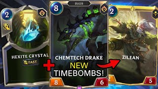 This Deck is EVERYTHING Chemtech Drake makes Timebomb Printer AMAZING  Legends of Runeterra [upl. by Retha]