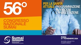 SUMAI Assoprof 56° congresso nazionale  Roma 57 novembre 2024 [upl. by Llerahs]