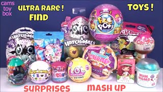 Pikmi POPS Hatchimal 3 LOL Surprise Toys ULTRA RARE Num Noms Fingerlings Blind Bags Unboxing Kids [upl. by Atteuqahs]