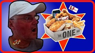 KFC The One Box  Taste Test  Review [upl. by Nosneh]