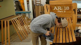 Building Adirondack Chairs Part 2 [upl. by Seen211]