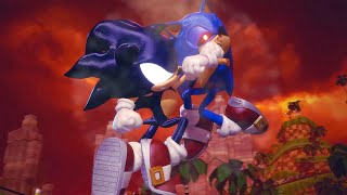 Dark Sonic vs SonicEXE 3D Animation Sonic The Hedgehog Movie [upl. by Eelan532]