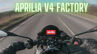 Aprilia Tuono V4 1100 Factory Pure Sound RAW Onboard [upl. by Sheelagh]