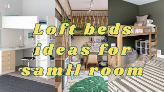 quotCreative Loft Bed Ideas for Small Rooms  SpaceSaving Bedroom Solutionsquot [upl. by Bekah482]