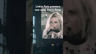 Linkin Park premiere new song Casualty live in Texas [upl. by Tiram]