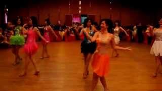 KISS CHA CHA  LINE DANCE Evonne Ng [upl. by Marelya]