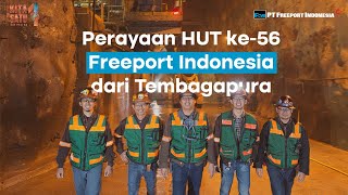 Perayaan HUT ke56 Freeport Indonesia dari Tembagapura [upl. by Hutchinson]