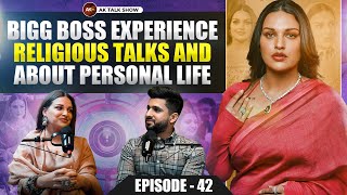 EP 42 Himanshi Khurana About Bigg Boss Experience Religious Stuff amp Personal Life  AK Talk Show [upl. by Rehpetsirhc795]