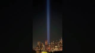 Lights From World Trade Center  September 11th 2024 nyc [upl. by Irem]