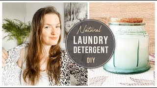 Amazing Natural Non Toxic Laundry Detergent DIY With Essential Oils It REALLY Works [upl. by Hightower864]