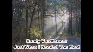 Just When I Needed You Most  Randy VanWarmer with lyrics [upl. by Vieva]