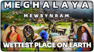 Meghalaya Worlds Wettest place on Earth 🌍  Mawsynram Village  North East india [upl. by Wentworth]