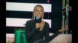 Karrueche Opens Up About Creating A Life For Herself After Dating Chris Brown [upl. by Ahsiuqet]