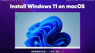 How To Install Windows 11 on macOS In 7 Minutes M1  Free and Easy [upl. by Vinny358]