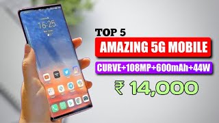 Top 5 best AMAZING 5G mobile under 14000 in 2024  5 best 5g mobile under 14000 [upl. by Yzmar]