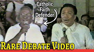 Bro Eli Soriano FULL RARE Debate Reaction quotKatoliko ang MAKAPAGLILIGTASquot vs CFD Narciso Carreon U3 [upl. by Earla]