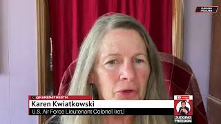 LtCOL Karen Kwiatkowski  A Government that Steals and Lies [upl. by Hsihsa]