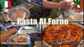 Episode 11 Italian Pasta Al Forno With Italian Grandmother Nonna Paolone [upl. by Kelley]