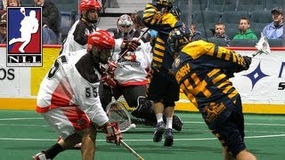 NLL Fights Ilija Gajic and Joel Henry Lacrosse Fight [upl. by Aslam]