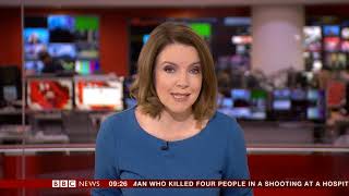 Anita McVeigh BBC News Channel HD News at 9 November 20th 2018 [upl. by Ryun]