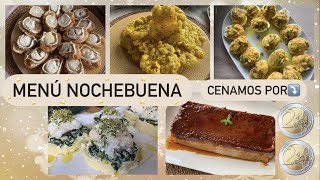 🎄Menú NOCHEBUENA para 6 PERSONAS por 25€ Entrantes Principal y Postre [upl. by Catlee]