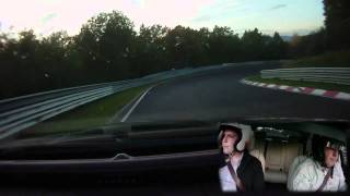 A fast Lap in a Jaguar XJ at the Nurburgring [upl. by Nailij]