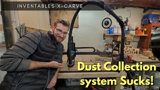 Inventables XCarve  Dust Collection System [upl. by Gregoor]