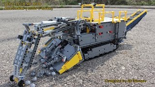 Lego Roadheader 42055 CModel [upl. by Ury]