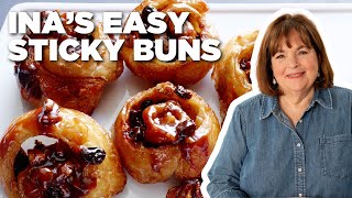 Ina Gartens Easy Sticky Buns  Barefoot Contessa  Food Network [upl. by Bergwall348]