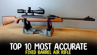 Top 10 Most Accurate Fixed Barrel Air Rifle  Best Value Springer Air Rifle [upl. by Aetnuahs1]