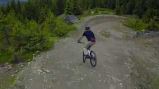 Makken rides Hafjell bike park  Roller Coaster [upl. by Sarena]